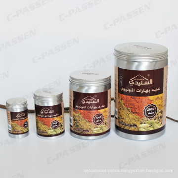 1L Aluminum Jar for Kitchen Spice Packaging